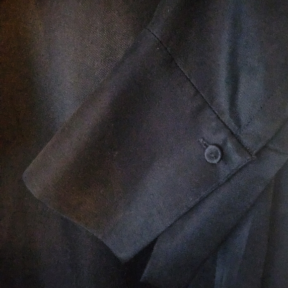 COS Scarf Detail Avant Garde High Fashion Architectural Black Maxi Dress, Size 6 - Picture 9 of 14